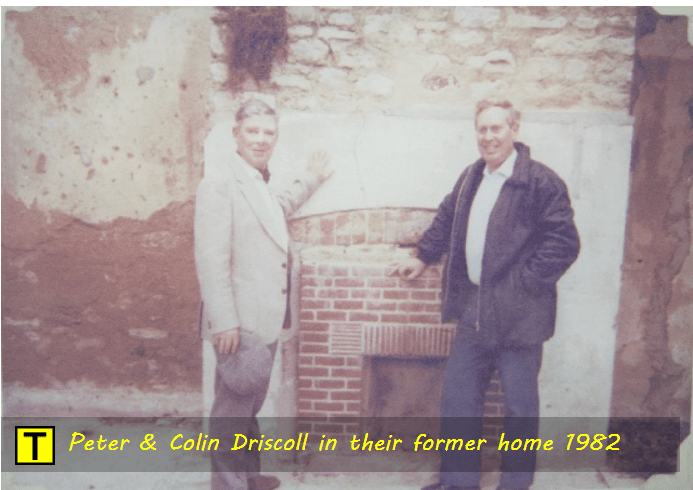 Peter & Colin Driscoll in their former Tyneham home