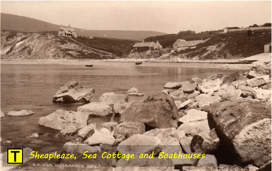 Worbarrow: |Sheepleaze, Sea Cottage & Boathouses